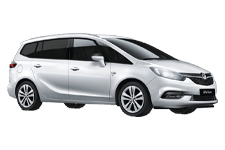 Van Rental Tonbridge - Vauxhall Zafira 5 + 2 - Minibus hire Tonbridge